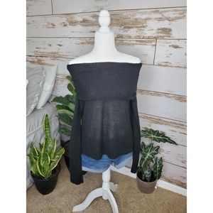 Over the shoulder sweater